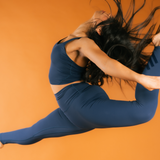 Midnight Blue Elite Leggings - High Rise