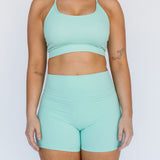 Glowmint Slay Strap Crop