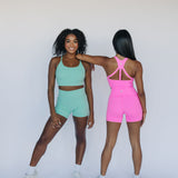 Flare Fuschia Flirtback Midi Bra