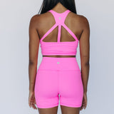 Flare Fuchsia Flirtback Short - 5"