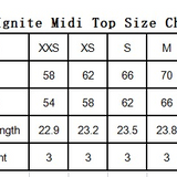 Ignite Fuego Midi Bra